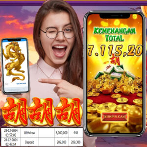 PEMENANG JACKPOT SEJITU GAMES MAHYONG WAYS PG SOFT