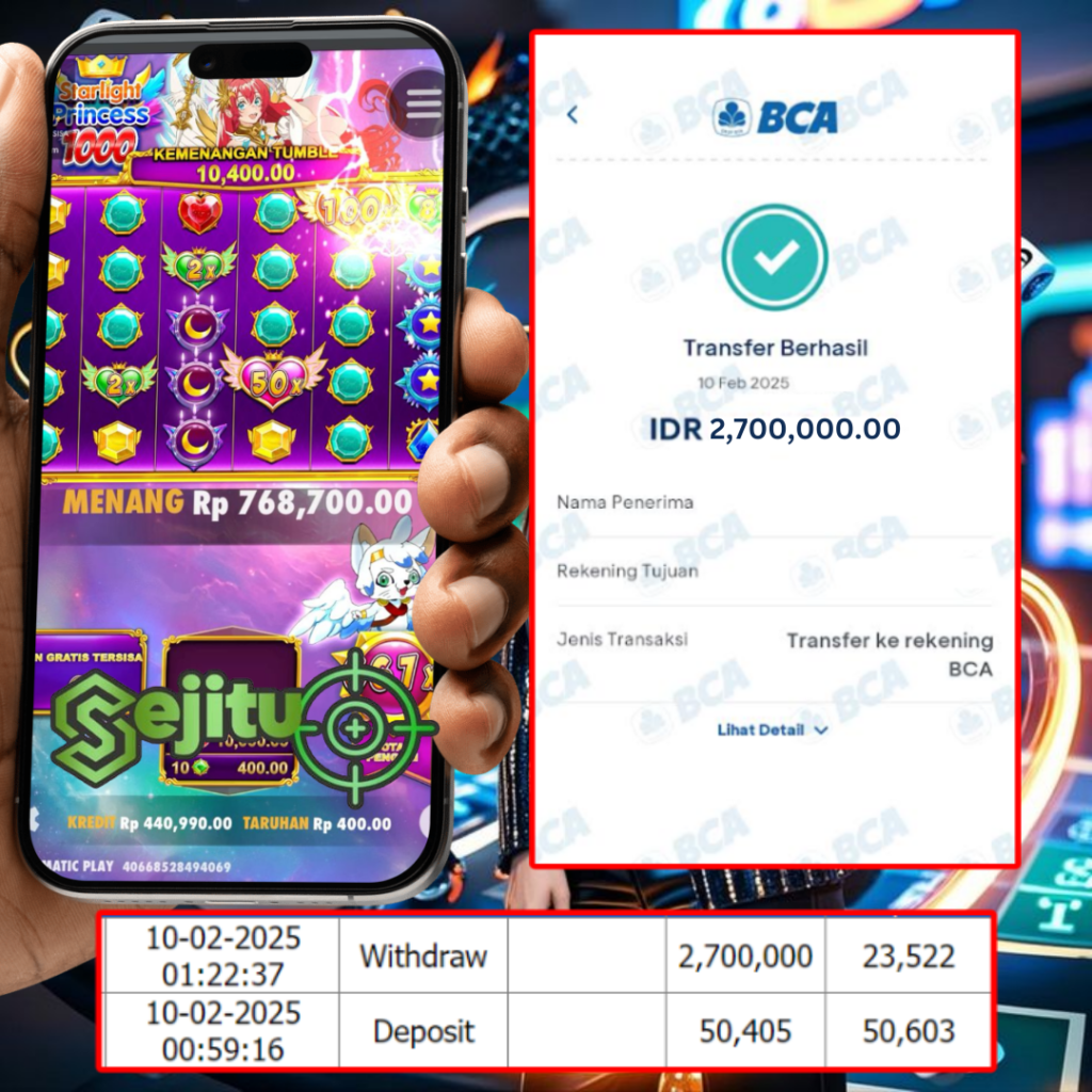PEMENANG JACKPOT SEJITU STARLIGHT PRINCESS 1000 PRAGMATIC PLAY