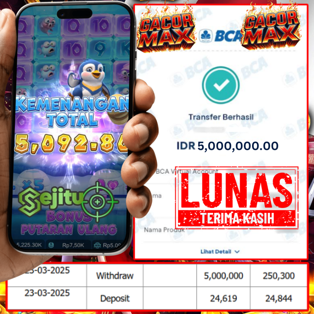 PEMENANG JACKPOT SEJITU THE GREAT ICESCAPE PGSOFT