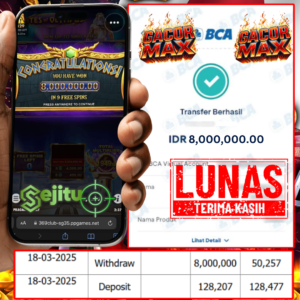 PEMENANG JACKPOT SEJITU GATES OF OLYMPUS PRAGMATIC PLAY