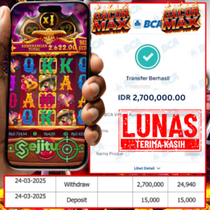 PEMENANG JACKPOT SEJITU WILD BANDITO PGSOFT