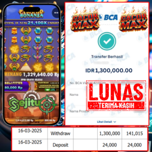 PEMENANG JACKPOT SEJITU PYRAMID BONANZA PRAGMATIC PLAY