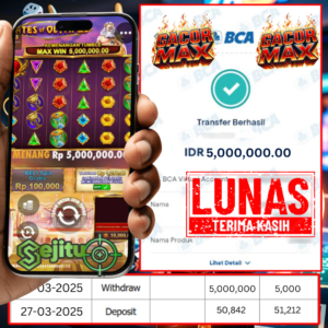 PEMENANG JACKPOT SEJITU GATES OF OLYMPUS PRAGMATIC PLAY