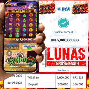 PEMENANG JACKPOT SEJITU GATES OF OLYMPUS PRAGMATIC PLAY