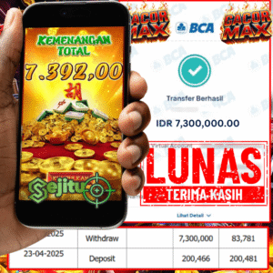 PEMENANG JACKPOT SEJITU MAHJONG WAYS PGSOFT