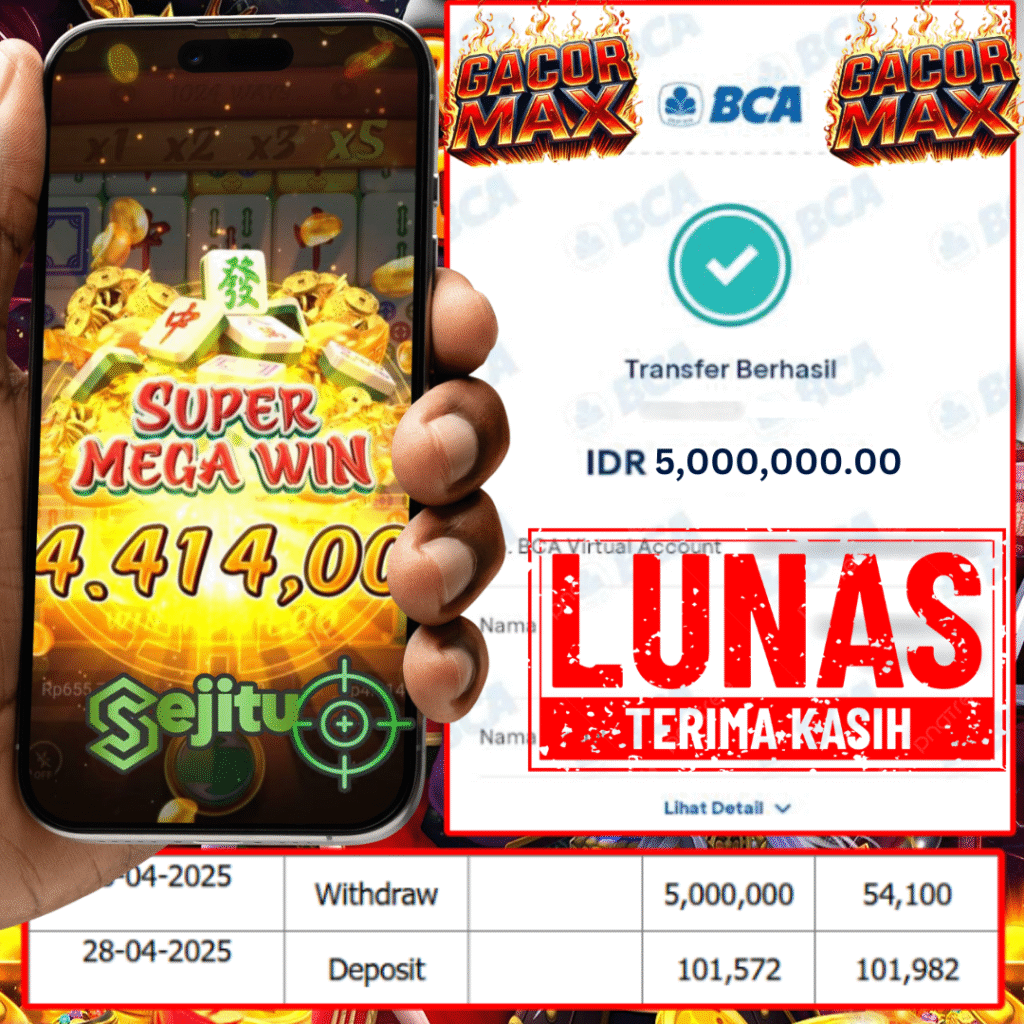 PEMENANG JACKPOT SEJITU MAHJONG WAYS 2 PGSOFT