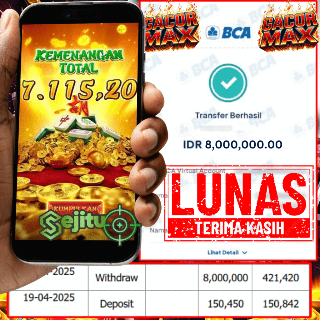 PEMENANG JACKPOT SEJITU MAHJONG WAYS 2 PGSOFT