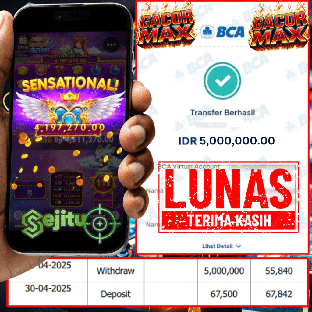 PEMENANG JACKPOT SEJITU STARLIGHT PRINCESS PRAGMATIC PLAY