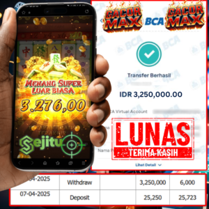 PEMENANG JACKPOT SEJITU MAHJONG WAYS PGSOFT