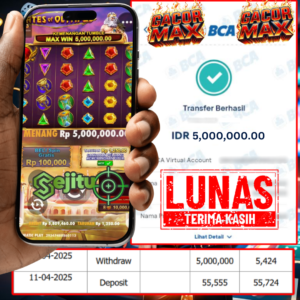 PEMENANG JACKPOT SEJITU GATES OF OLYMPUS PRAGMATIC PLAY