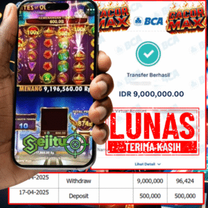 PEMENANG JACKPOT SEJITU GATES OF OLYMPUS PRAGMATIC PLAY