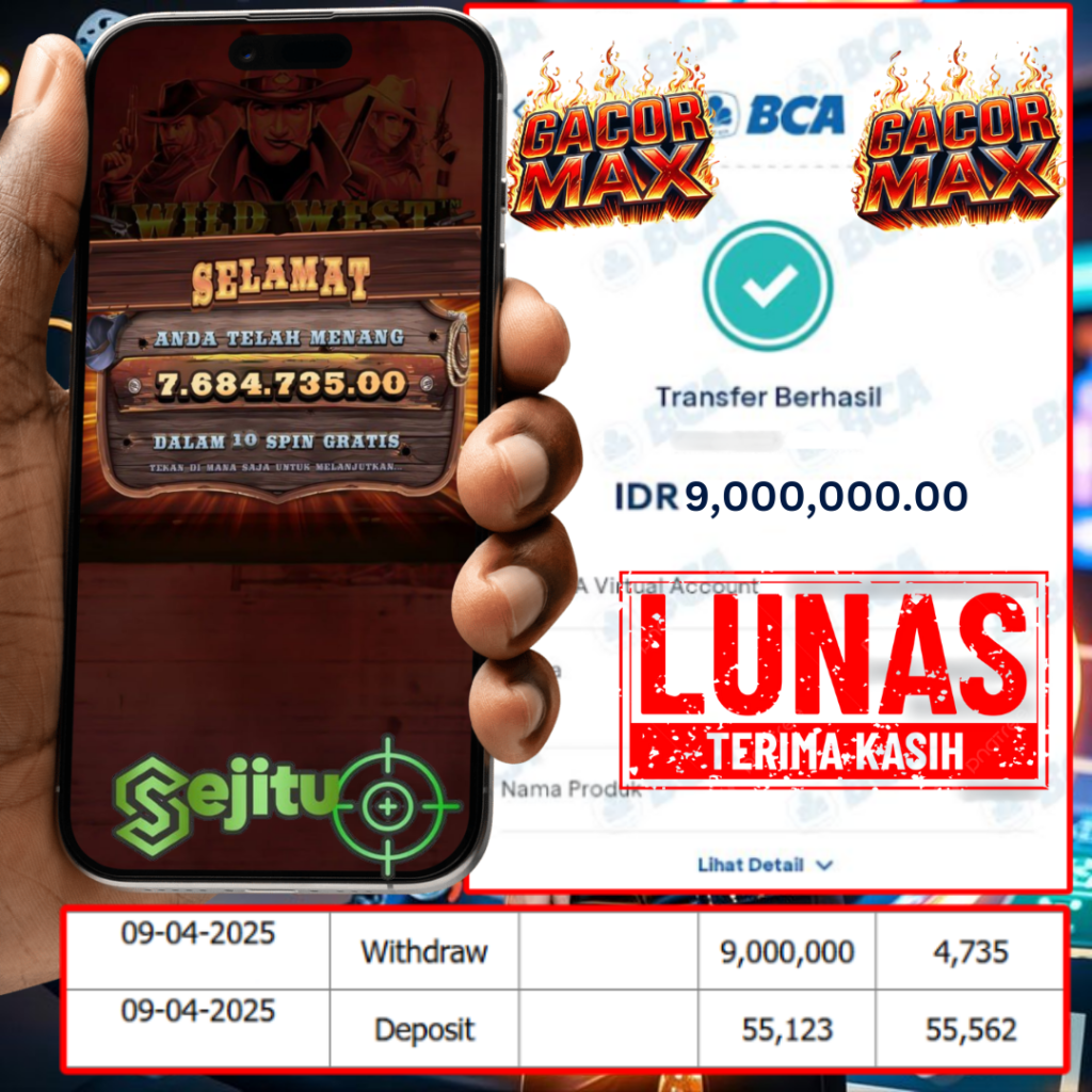 PEMENANG JACKPOT SEJITU WILD WEST GOLD PRAGMATIC PLAY