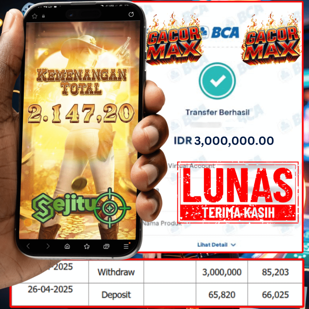PEMENANG JACKPOT SEJITU WILD BOUTY SHOWDOWN PGSOFT