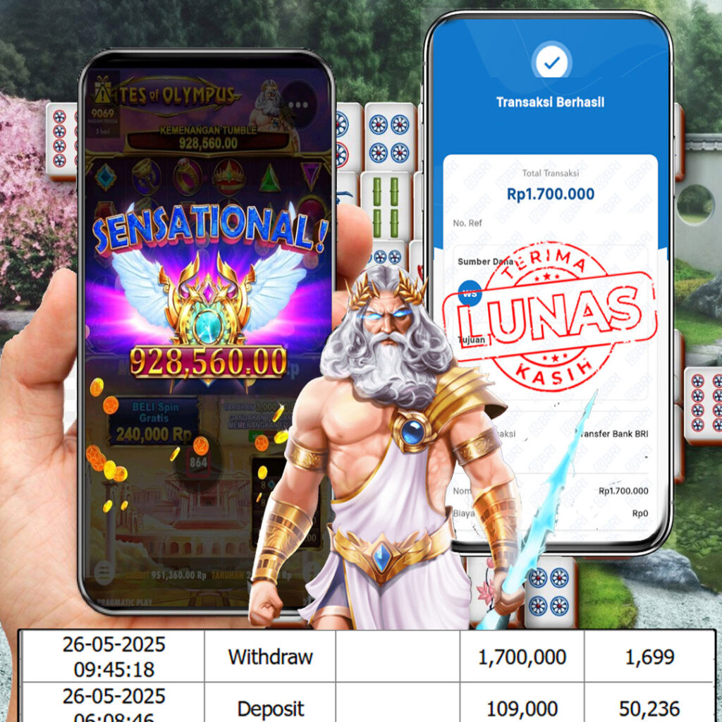 JACKPOT GAMES GATE OF OLYMPUS PRAGMATIC PLAY