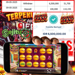 PEMENANG JACKPOT SEJITU FIESTA FORTUNE PRAGMATIC PLAY