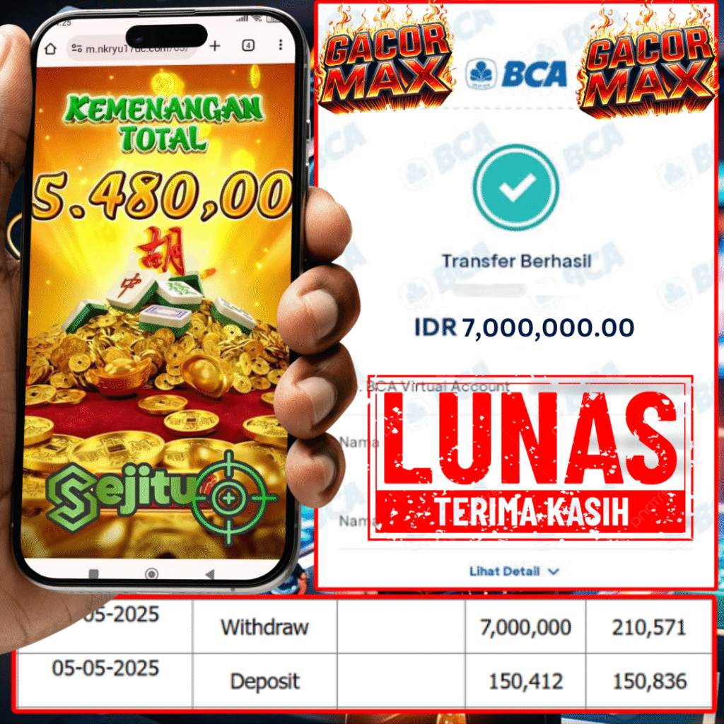 PEMENANG JACKPOT SEJITU MAHJONG WAYS 2 PGSOFT