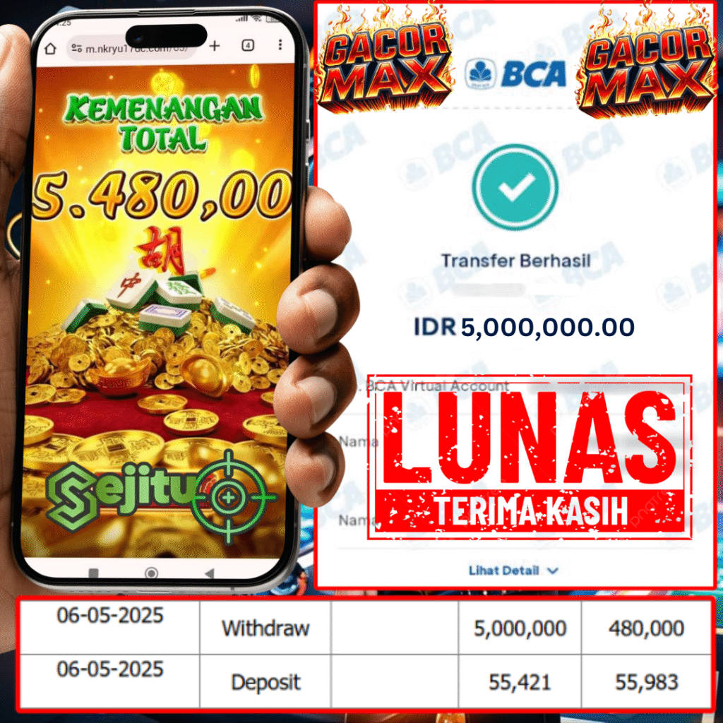 PEMENANG JACKPOT SEJITUMAHJONG WAYS PGSOFT