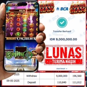 PEMENANG JACKPOT SEJITU GATES OF OLYMPUS PRAGMATIC PLAY