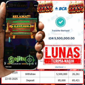 PEMENANG JACKPOT SEJITU GATES OF AZTEC PRAGMATIC PLAY