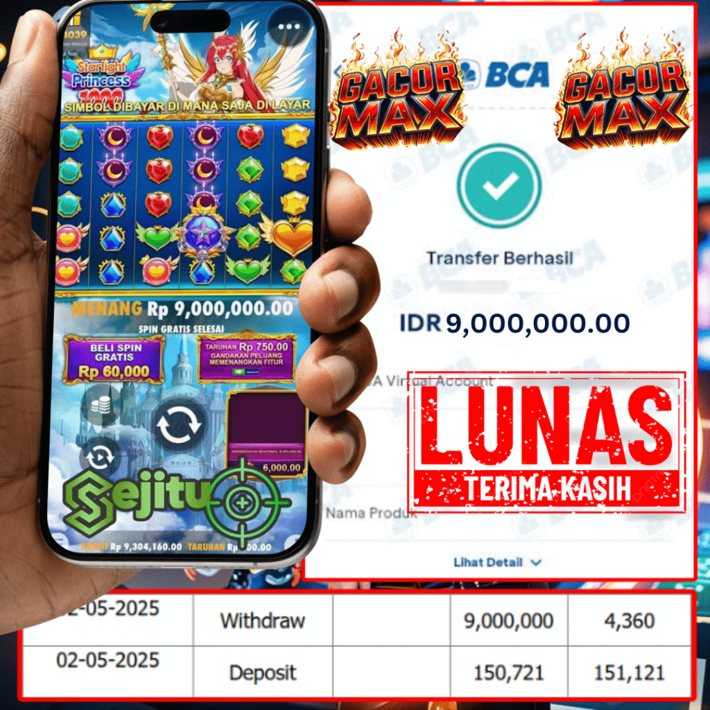 PEMENANG JACKPOT SEJITU STARLIGHT PRINCESS 1000 PRAGMATIC PLAY