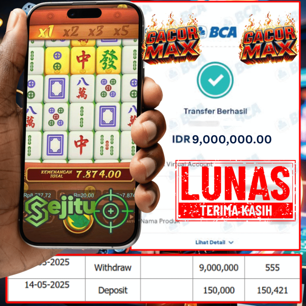 PEMENANG JACKPOT SEJITU MAHJONG WAYS PGSOFT