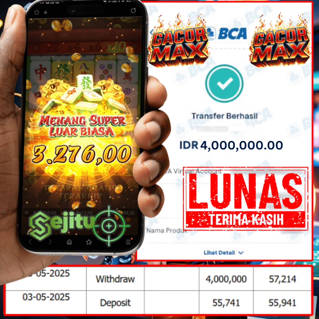 PEMENANG JACKPOT SEJITU MAHJONG WAYS PGSOFT