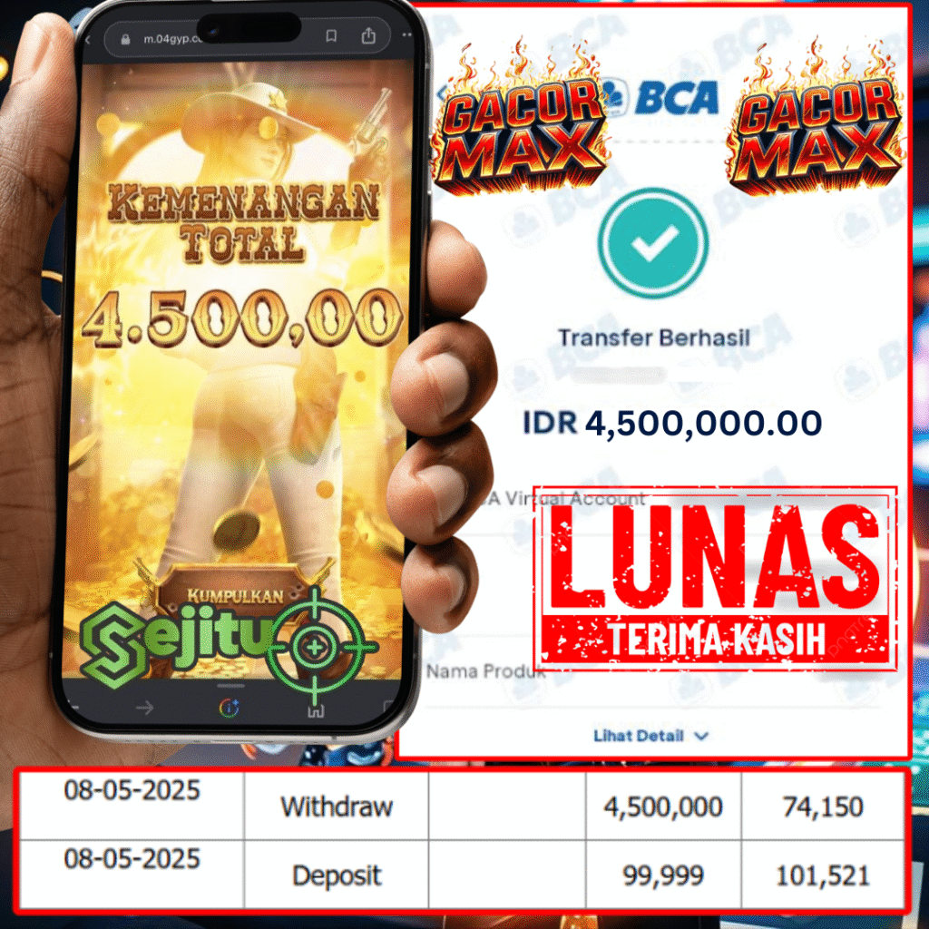 PEMENANG JACKPOT SEJITU WILD BOUNTY SHOWDOWN PGSOFT