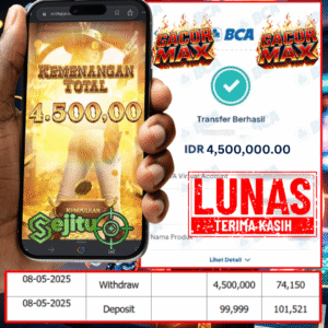 PEMENANG JACKPOT SEJITU WILD BOUNTY SHOWDOWN PGSOFT