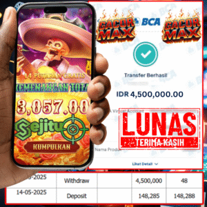 PEMENANG JACKPOT SEJITU WILD BANDITO PGSOFT