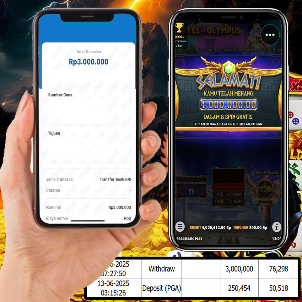 SEJITU JACKPOT GAMES GATE OF OLYMPUS PRAGMATIC PLAY