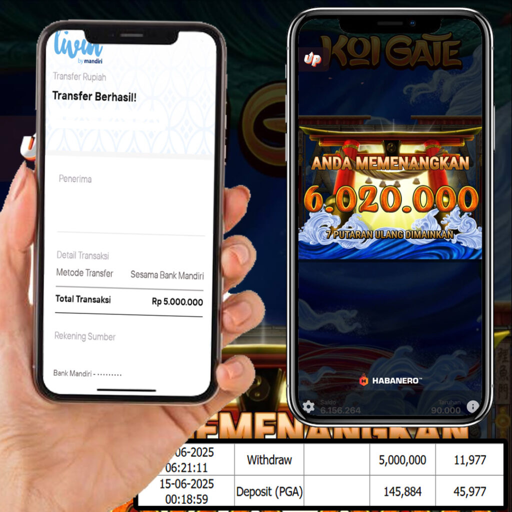 SEJITU JACKPOT GAMES KOI GATE HABANERO