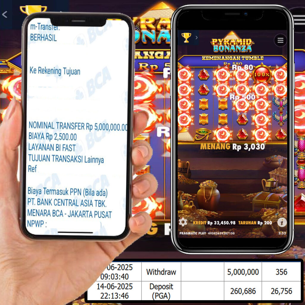 SEJITU GAMES JACKPOT PYRAMID BONANZA PRAGMATIC PLAY