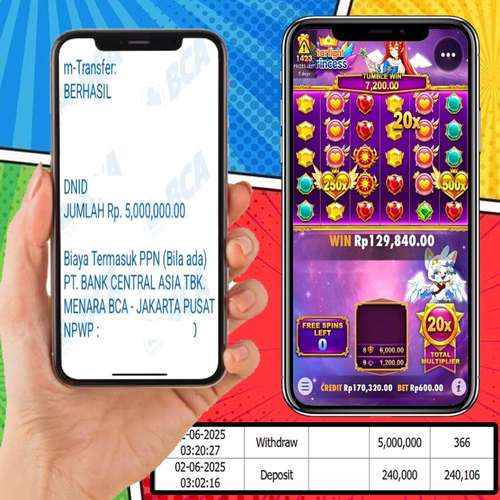 SEJITU JACKPOT PRINCES STARLIGHT PRAGMATIC PLAY