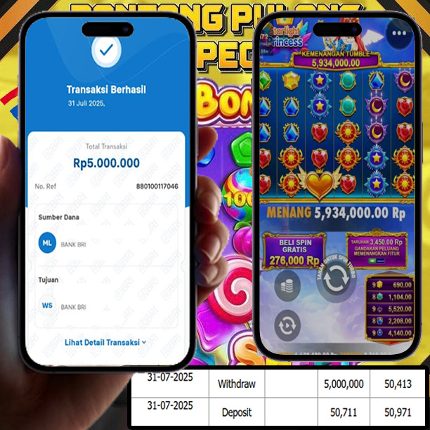 SELAMAT KEPADA MEMBER SEJITU JACKPOT GAMES STARLIGHT PRINCESS PRAGMATIC PLAY