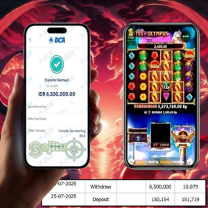 SELAMAT KEPADA MEMBER SEJITU JACKPOT GAMES GATES OF OLYMPUS PRAGMATIC PLAY
