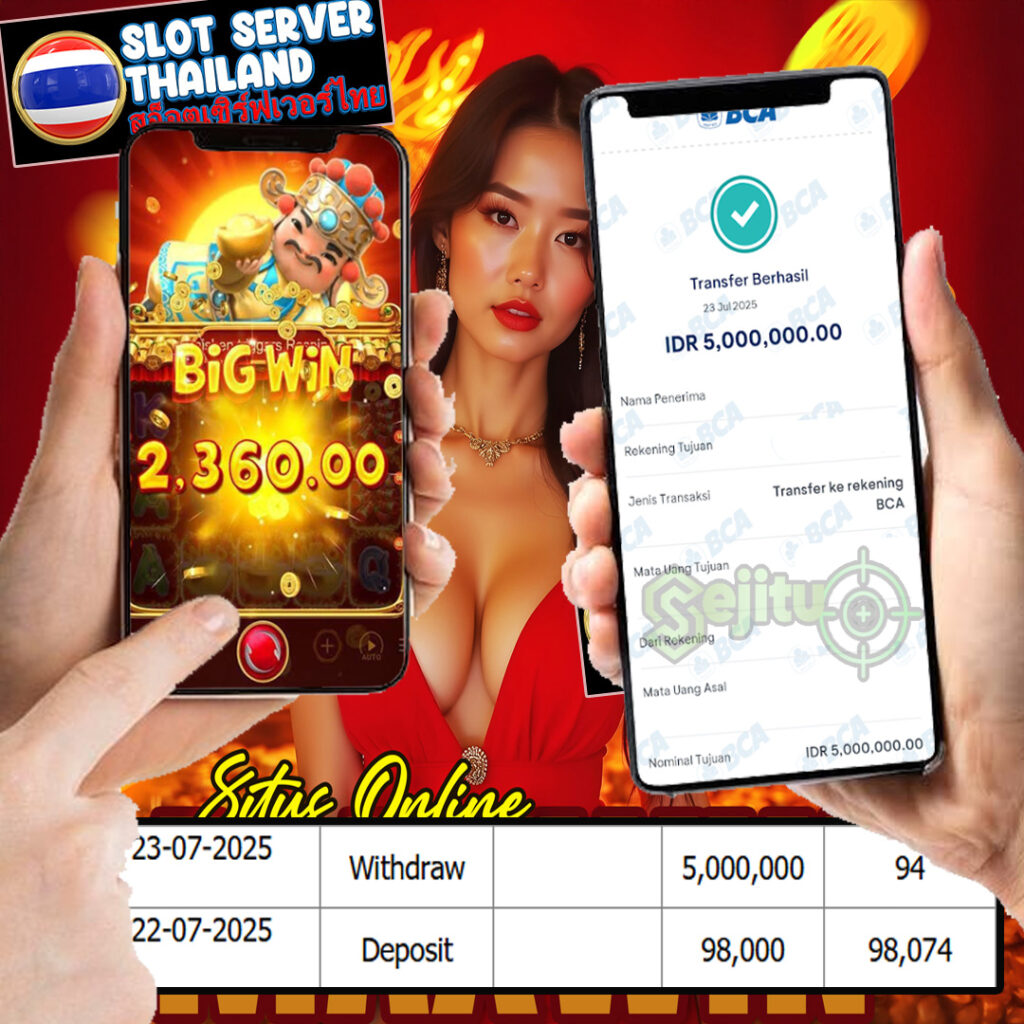 SELAMAT KEPADA MEMBER SEJITU JACKPOT GAMES CAISHEN WINS PG SOFT