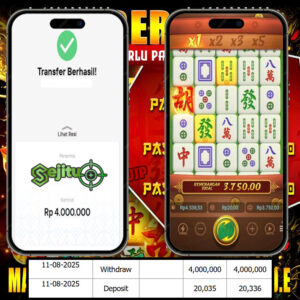 SELAMAT KEPADA MEMBER SEJITU JACKPOT GAMES MAHYONG WAYS PG SOFT