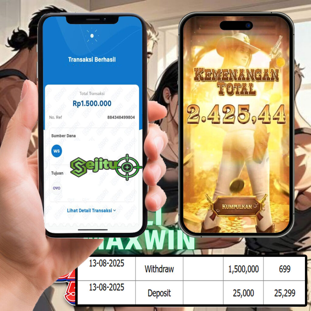 SELAMAT KEPADA MEMBER SEJITU JACKPOT GAMES BOUNTY SHOWDOWN PG SOFT