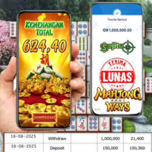 SELAMAT KEPADA MEMBER SEJITU JACKPOT GAMES MAHYONG WAYS PG SOFT