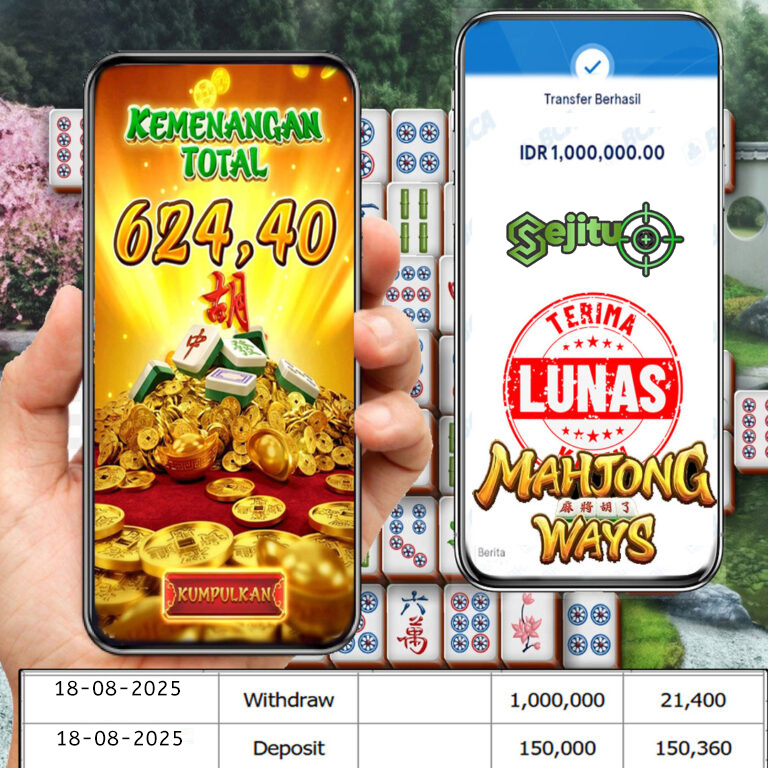 SELAMAT KEPADA MEMBER SEJITU JACKPOT GAMES MAHYONG WAYS PG SOFT