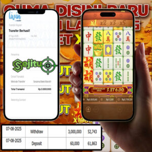 SELAMAT KEPADA MEMBER SEJITU JACKPOT GAMES MAHYONG WAYS PG SOFT