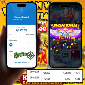 SELAMAT KEPADA MEMBER SEJITU JACKPOT GAMES STARLIGHT PRINCESS PRAGMATIC 1000 PLAY