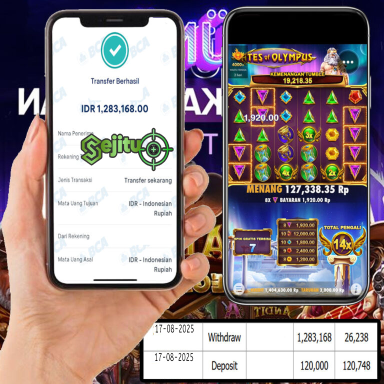 SELAMAT KEPADA MEMBER SEJITU JACKPOT GAMES GATE OF OLYMPUS PRAGMATIC PLAY