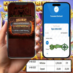 SELAMAT KEPADA MEMBER SEJITU JACKPOT GAMES WILD WEST GOLD PRAGMATIC PLAY