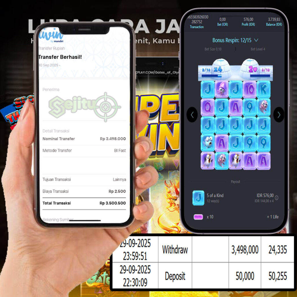 SEJITU JACKPOT GAMES THE GREAT ICESCAPE PG SOFT
