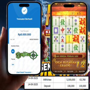 SELAMAT KEPADA MEMBER SEJITU JACKPOT GAMES MAHYONG WAYS PG SOFT