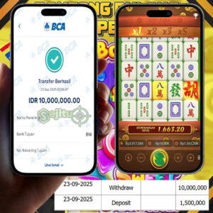 SELAMAT KEPADA MEMBER SEJITU JACKPOT GAMES MAHYONG WAYS PG SOFT