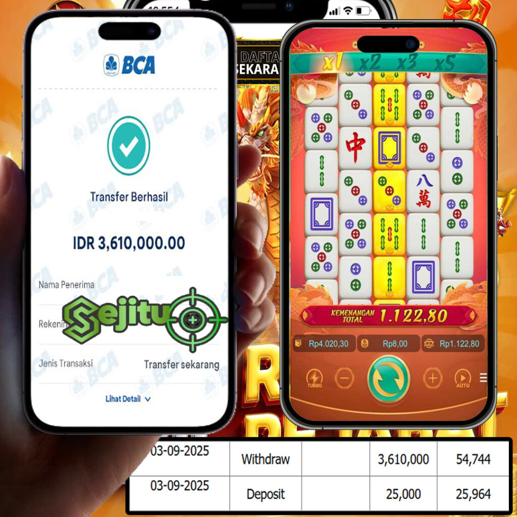 SELAMAT KEPADA MEMBER SEJITU JACKPOT GAMES MAHYONG WAYS 2 PG SOFT