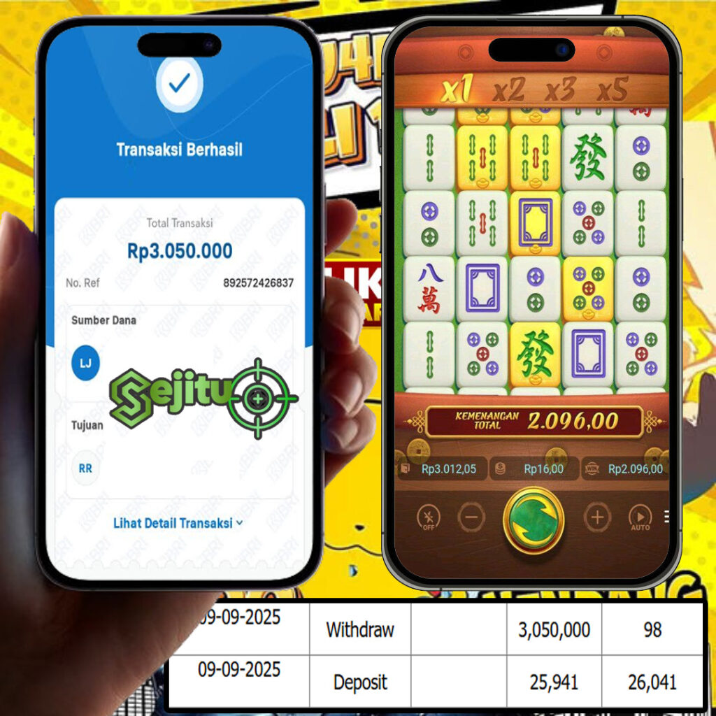 SELAMAT KEPADA MEMBER SEJITU JACKPOT GAMES MAHYONG WAYS PG SOFT
