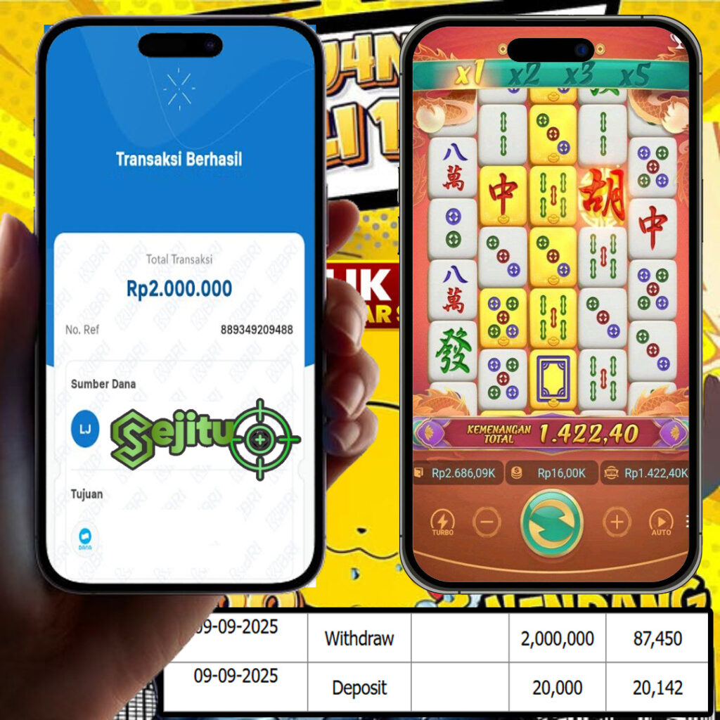 SELAMAT KEPADA MEMBER SEJITU JACKPOT GAMES MAHYONG WAYS 2 PG SOFT